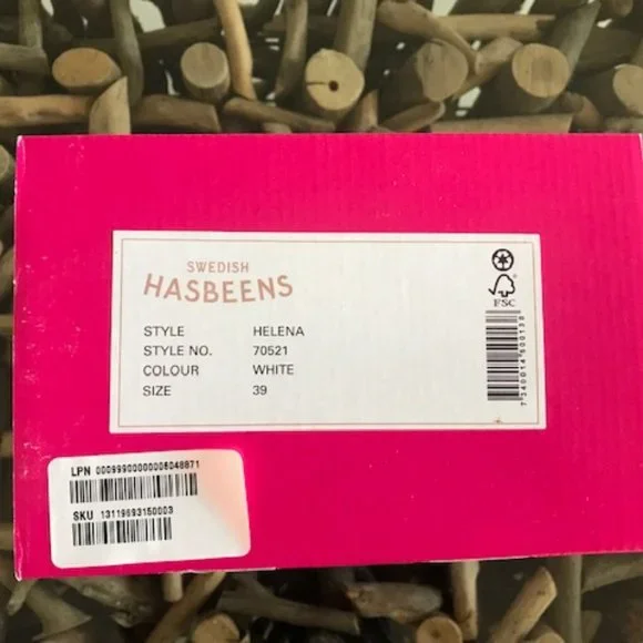 Swedish Hasbeens Helena Leather Sandals - Picture 11 of 11